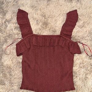 Gianni Bini Zig-zag Knit Top